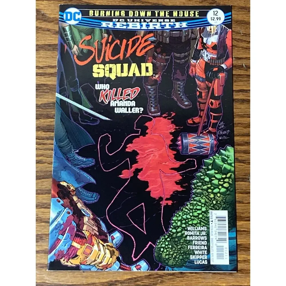 DC Suicide Squad Vol. 4 # 12 Regular Cover Apr '17